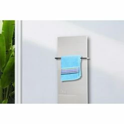 BAUHAUS Designheizkörper Montevideo 47 X 120 Cm, Mit 1 Handtuchhalter (15 Mm), 799 W Bei 75/65/20 °C, Weiß -Sanitärinstallation Verkaufsladen 12 2271