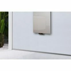 BAUHAUS Designheizkörper Montevideo 47 X 120 Cm, Mit 1 Handtuchhalter (15 Mm), 799 W Bei 75/65/20 °C, Weiß -Sanitärinstallation Verkaufsladen 12 2272