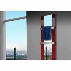 BAUHAUS Designheizkörper Singapur 47 X 180 Cm, Mit 2 Handtuchhalter (50 Mm), 1.118 W Bei 75/65/20 °C, Rot 11 BAUHAUS Designheizkörper Singapur 47 X 180 Cm, Mit 2 Handtuchhalter (50 Mm), 1.118 W Bei 75/65/20 °C, Rot -Sanitärinstallation Verkaufsladen 12 2287