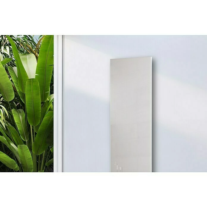 BAUHAUS Designheizkörper Montevideo 47 X 180 Cm, Ohne Handtuchhalter, 1.118 W Bei 75/65/20 °C, Weiß 4 BAUHAUS Designheizkörper Montevideo 47 X 180 Cm, Ohne Handtuchhalter, 1.118 W Bei 75/65/20 °C, Weiß – Bild 2