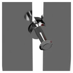 BAUHAUS Admiral Designheizkörper Tokio 47 X 120 Cm, 559 W, Chrom Effekt -Sanitärinstallation Verkaufsladen 12 2308