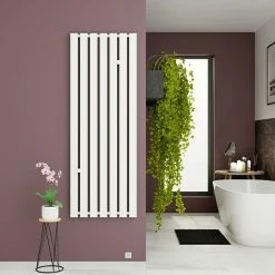 BAUHAUS Admiral Designheizkörper Tokio 55 X 150 Cm, 799 W, Weiß