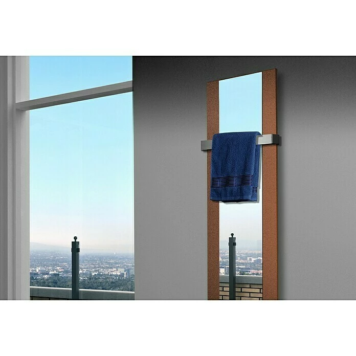 BAUHAUS Designheizkörper Singapur 47 X 180 Cm, Mit 1 Handtuchhalter (50 Mm), 1.118 W Bei 75/65/20 °C, Braun 6 BAUHAUS Designheizkörper Singapur 47 X 180 Cm, Mit 1 Handtuchhalter (50 Mm), 1.118 W Bei 75/65/20 °C, Braun – Bild 4