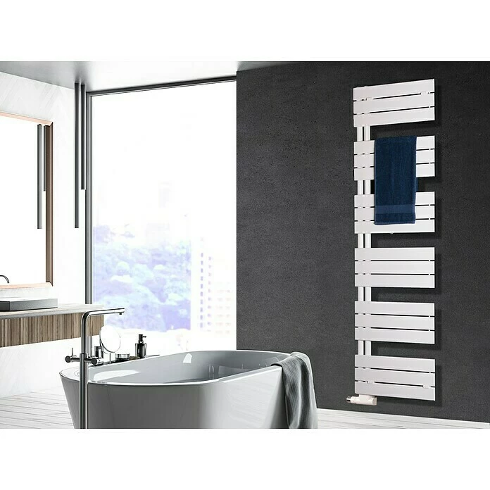 BAUHAUS Designheizkörper Chicago 50 X 175 Cm, 740 W Bei 75/65/20 °C, Weiß 5 BAUHAUS Designheizkörper Chicago 50 X 175 Cm, 740 W Bei 75/65/20 °C, Weiß – Bild 3