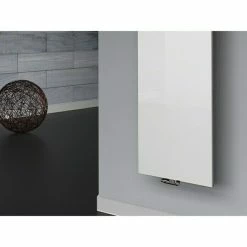 BAUHAUS Designheizkörper Manhattan 3 47 X 180 Cm, Mit 2 Handtuchhalter (50 Mm), 1.118 W Bei 75/65/20 °C, Weiß -Sanitärinstallation Verkaufsladen 12 2407