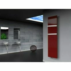 BAUHAUS Designheizkörper Manhattan 3 47 X 180 Cm, Mit 2 Handtuchhalter (50 Mm), 1.118 W Bei 75/65/20 °C, Rot 10 BAUHAUS Designheizkörper Manhattan 3 47 X 180 Cm, Mit 2 Handtuchhalter (50 Mm), 1.118 W Bei 75/65/20 °C, Rot -Sanitärinstallation Verkaufsladen 12 2411