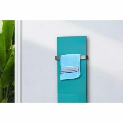 BAUHAUS Designheizkörper Montevideo 47 X 120 Cm, Mit 1 Handtuchhalter (50 Mm), 799 W Bei 75/65/20 °C, Türkis 9 BAUHAUS Designheizkörper Montevideo 47 X 120 Cm, Mit 1 Handtuchhalter (50 Mm), 799 W Bei 75/65/20 °C, Türkis -Sanitärinstallation Verkaufsladen 12 2437