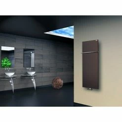 BAUHAUS Designheizkörper Manhattan 2 47 X 120 Cm, Mit 1 Handtuchhalter (15 Mm), 799 W Bei 75/65/20 °C, Braun 9 BAUHAUS Designheizkörper Manhattan 2 47 X 120 Cm, Mit 1 Handtuchhalter (15 Mm), 799 W Bei 75/65/20 °C, Braun -Sanitärinstallation Verkaufsladen 12 2442