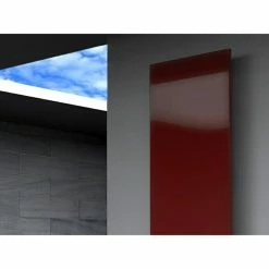 BAUHAUS Designheizkörper Manhattan 3 47 X 180 Cm, Ohne Handtuchhalter, 1.118 W Bei 75/65/20 °C, Rot -Sanitärinstallation Verkaufsladen 12 2454