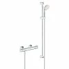 BAUHAUS Grohe Grohtherm 800 Brause-Set Lochabstand: 92 Cm, Chrom -Sanitärinstallation Verkaufsladen 12 247