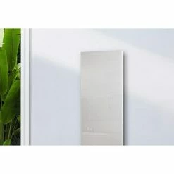 BAUHAUS Designheizkörper Montevideo 47 X 120 Cm, Ohne Handtuchhalter, 799 W Bei 75/65/20 °C, Weiß -Sanitärinstallation Verkaufsladen 12 2477