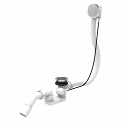 BAUHAUS Ottofond Ab- & Überlaufgarnitur Rotexa Drehexcenterbetätigung, Geeignet Für: Körperformbadewannen, Verchromt