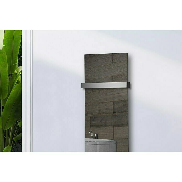 BAUHAUS Designheizkörper Montevideo 47 X 120 Cm, Mit 1 Handtuchhalter (50 Mm), 799 W Bei 75/65/20 °C, Silber 4 BAUHAUS Designheizkörper Montevideo 47 X 120 Cm, Mit 1 Handtuchhalter (50 Mm), 799 W Bei 75/65/20 °C, Silber – Bild 2