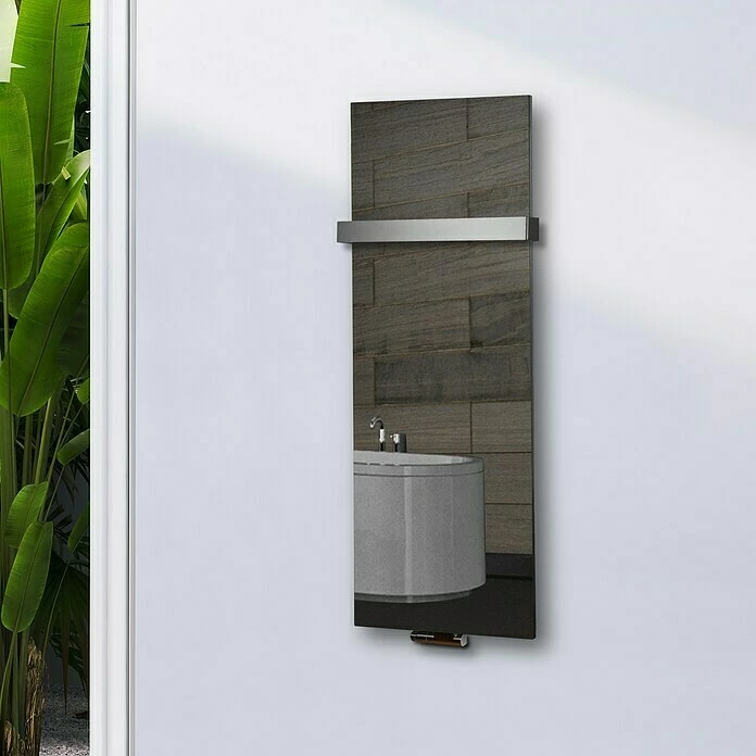 BAUHAUS Designheizkörper Montevideo 47 X 120 Cm, Mit 1 Handtuchhalter (50 Mm), 799 W Bei 75/65/20 °C, Silber 7 BAUHAUS Designheizkörper Montevideo 47 X 120 Cm, Mit 1 Handtuchhalter (50 Mm), 799 W Bei 75/65/20 °C, Silber – Bild 5