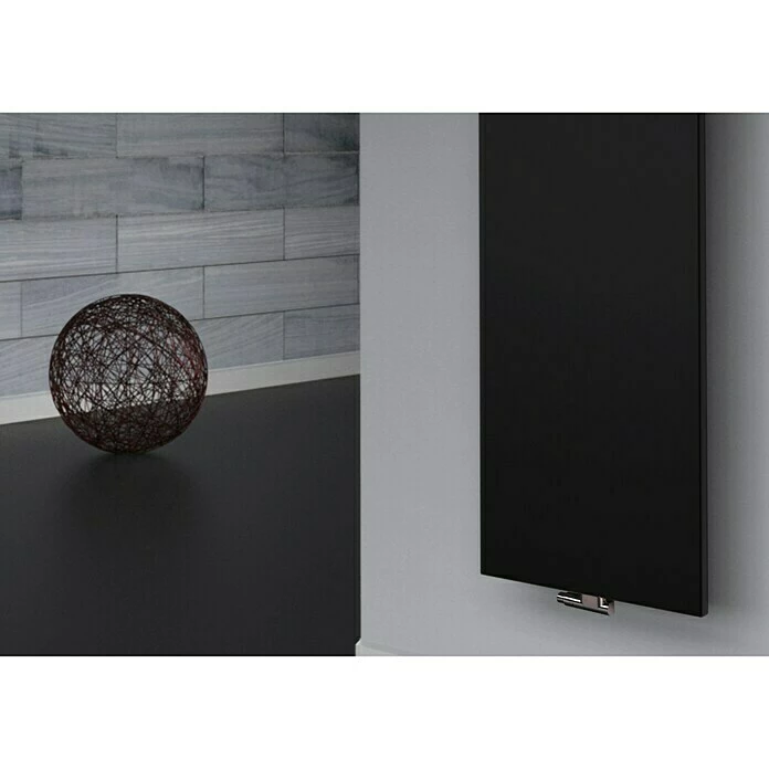 BAUHAUS Designheizkörper Manhattan 2 47 X 120 Cm, Ohne Handtuchhalter, 799 W Bei 75/65/20 °C, Schwarz 7 BAUHAUS Designheizkörper Manhattan 2 47 X 120 Cm, Ohne Handtuchhalter, 799 W Bei 75/65/20 °C, Schwarz – Bild 5