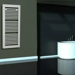 BAUHAUS Designheizkörper Window 2 60 X 121 Cm, 870 W Bei 75/65/20 °C, Weiß