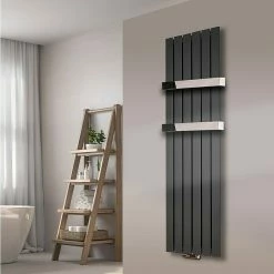 BAUHAUS Designheizkörper Peking 47 X 180 Cm, 2 Handtuchhalter (50 Mm) Glänzend, 1.118 W Bei 75/65/20 °C, Moonstone-Grau 13 BAUHAUS Designheizkörper Peking 47 X 180 Cm, 2 Handtuchhalter (50 Mm) Glänzend, 1.118 W Bei 75/65/20 °C, Moonstone-Grau -Sanitärinstallation Verkaufsladen 12 2557