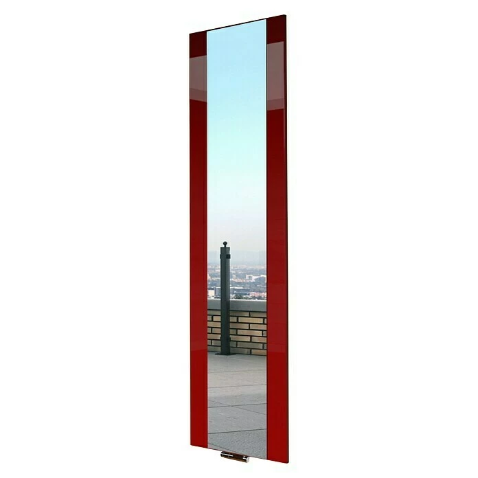 BAUHAUS Designheizkörper Singapur 47 X 180 Cm, Ohne Handtuchhalter, 1.118 W Bei 75/65/20 °C, Rot 4 BAUHAUS Designheizkörper Singapur 47 X 180 Cm, Ohne Handtuchhalter, 1.118 W Bei 75/65/20 °C, Rot – Bild 2