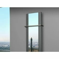 BAUHAUS Designheizkörper Singapur 47 X 120 Cm, Mit 1 Handtuchhalter (15 Mm), 799 W Bei 75/65/20 °C, Moonstone-Grau -Sanitärinstallation Verkaufsladen 12 2579