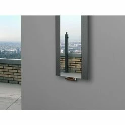 BAUHAUS Designheizkörper Singapur 47 X 120 Cm, Mit 1 Handtuchhalter (15 Mm), 799 W Bei 75/65/20 °C, Moonstone-Grau -Sanitärinstallation Verkaufsladen 12 2581