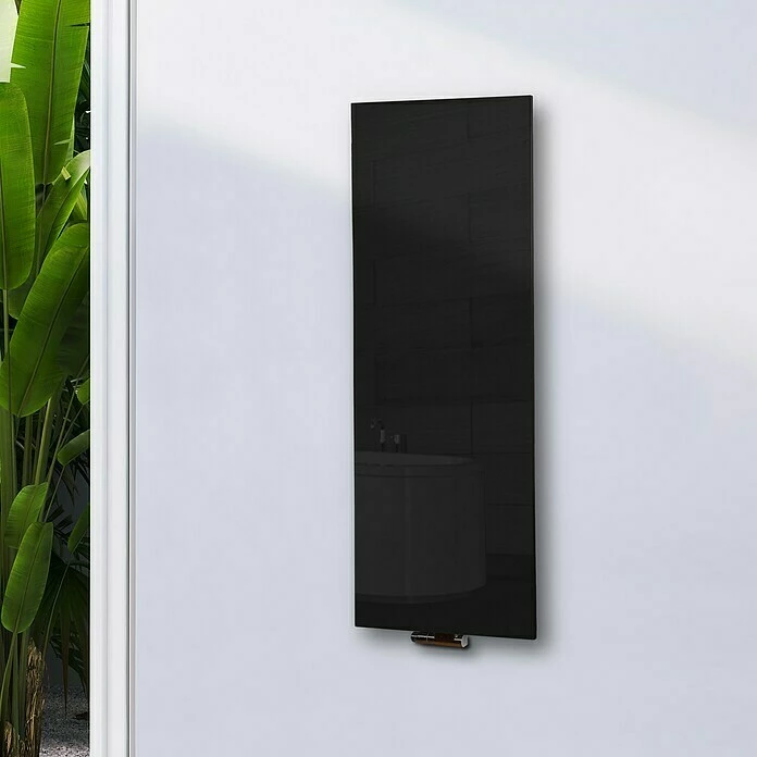 BAUHAUS Designheizkörper Montevideo 47 X 120 Cm, Ohne Handtuchhalter, 799 W Bei 75/65/20 °C, Schwarz 6 BAUHAUS Designheizkörper Montevideo 47 X 120 Cm, Ohne Handtuchhalter, 799 W Bei 75/65/20 °C, Schwarz – Bild 4