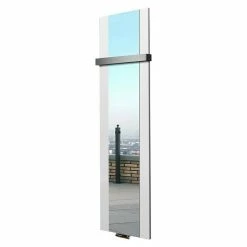 BAUHAUS Designheizkörper Singapur 47 X 180 Cm, Mit 1 Handtuchhalter (50 Mm), 1.118 W Bei 75/65/20 °C, Weiß -Sanitärinstallation Verkaufsladen 12 2594