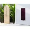 BAUHAUS Designheizkörper Montevideo 47 X 120 Cm, Ohne Handtuchhalter, 799 W Bei 75/65/20 °C, Purpur Violett -Sanitärinstallation Verkaufsladen 12 2623