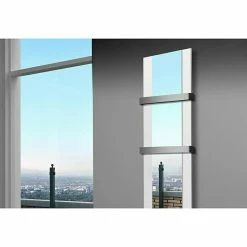 BAUHAUS Designheizkörper Singapur 47 X 180 Cm, Mit 2 Handtuchhalter (50 Mm), 1.118 W Bei 75/65/20 °C, Weiß -Sanitärinstallation Verkaufsladen 12 2631