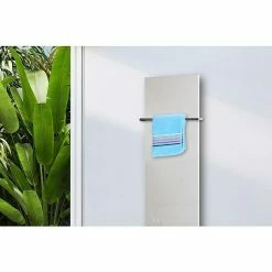 BAUHAUS Designheizkörper Montevideo 47 X 180 Cm, Mit 1 Handtuchhalter (15 Mm), 1.118 W Bei 75/65/20 °C, Weiß -Sanitärinstallation Verkaufsladen 12 2651