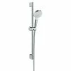 BAUHAUS Hansgrohe Crometta Brausegarnitur Vario Lochabstand: 62,5 Cm, Art Strahl: Rain, IntenseRain, Chrom