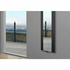 BAUHAUS Designheizkörper Singapur 47 X 180 Cm, Mit 1 Handtuchhalter (50 Mm), 1.118 W Bei 75/65/20 °C, Schwarz 12 BAUHAUS Designheizkörper Singapur 47 X 180 Cm, Mit 1 Handtuchhalter (50 Mm), 1.118 W Bei 75/65/20 °C, Schwarz -Sanitärinstallation Verkaufsladen 12 2721