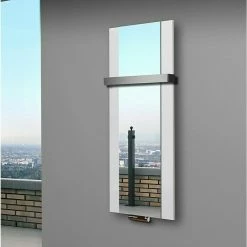 BAUHAUS Designheizkörper Singapur 47 X 120 Cm, Mit 1 Handtuchhalter (50 Mm), 799 W Bei 75/65/20 °C, Weiß 13 BAUHAUS Designheizkörper Singapur 47 X 120 Cm, Mit 1 Handtuchhalter (50 Mm), 799 W Bei 75/65/20 °C, Weiß -Sanitärinstallation Verkaufsladen 12 2736