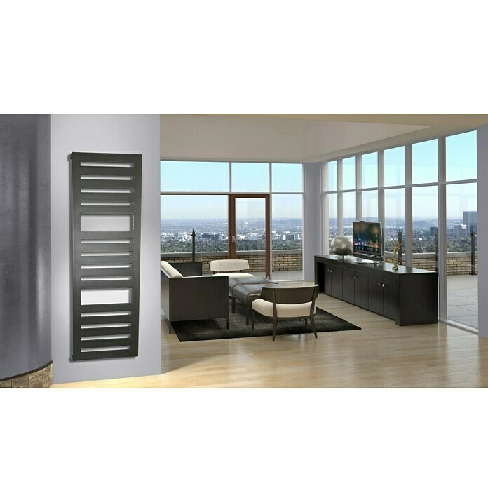 BAUHAUS Designheizkörper Zebra 3 60 X 175 Cm, 1.302 W Bei 75/65/20 °C, Moonstone-Grau 3 BAUHAUS Designheizkörper Zebra 3 60 X 175 Cm, 1.302 W Bei 75/65/20 °C, Moonstone-Grau