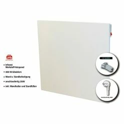 BAUHAUS Infrarot-Flachheizkörper B X H: 60 X 60 Cm, 400 W, Weiß -Sanitärinstallation Verkaufsladen 12 2787