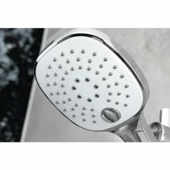 BAUHAUS Camargue Brausegarnitur Gratl Art Strahl: Kraftvoller Duschregen, Massageregen, Sanfter Duschregen Mit Luftumsprudeltem Duschregen, Chrom -Sanitärinstallation Verkaufsladen 12 279