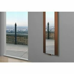 BAUHAUS Designheizkörper Singapur 47 X 180 Cm, Ohne Handtuchhalter, 1.118 W Bei 75/65/20 °C, Braun -Sanitärinstallation Verkaufsladen 12 2792