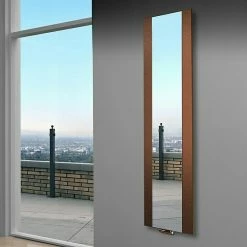 BAUHAUS Designheizkörper Singapur 47 X 180 Cm, Ohne Handtuchhalter, 1.118 W Bei 75/65/20 °C, Braun -Sanitärinstallation Verkaufsladen 12 2793