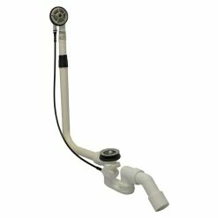 BAUHAUS Viega Multiplex Ab- & Überlaufgarnitur Kunststoff, Verchromt, Geeignet Für: Sonderwannen