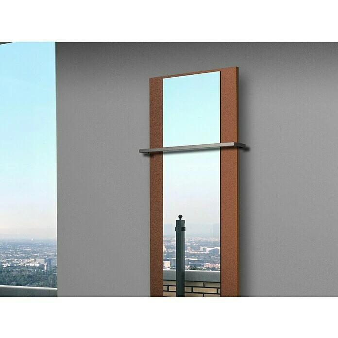 BAUHAUS Designheizkörper Singapur 47 X 120 Cm, Mit 1 Handtuchhalter (15 Mm), 799 W Bei 75/65/20 °C, Braun 5 BAUHAUS Designheizkörper Singapur 47 X 120 Cm, Mit 1 Handtuchhalter (15 Mm), 799 W Bei 75/65/20 °C, Braun – Bild 3