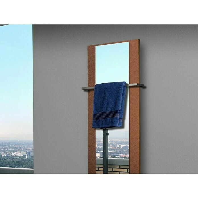 BAUHAUS Designheizkörper Singapur 47 X 120 Cm, Mit 1 Handtuchhalter (15 Mm), 799 W Bei 75/65/20 °C, Braun 6 BAUHAUS Designheizkörper Singapur 47 X 120 Cm, Mit 1 Handtuchhalter (15 Mm), 799 W Bei 75/65/20 °C, Braun – Bild 4