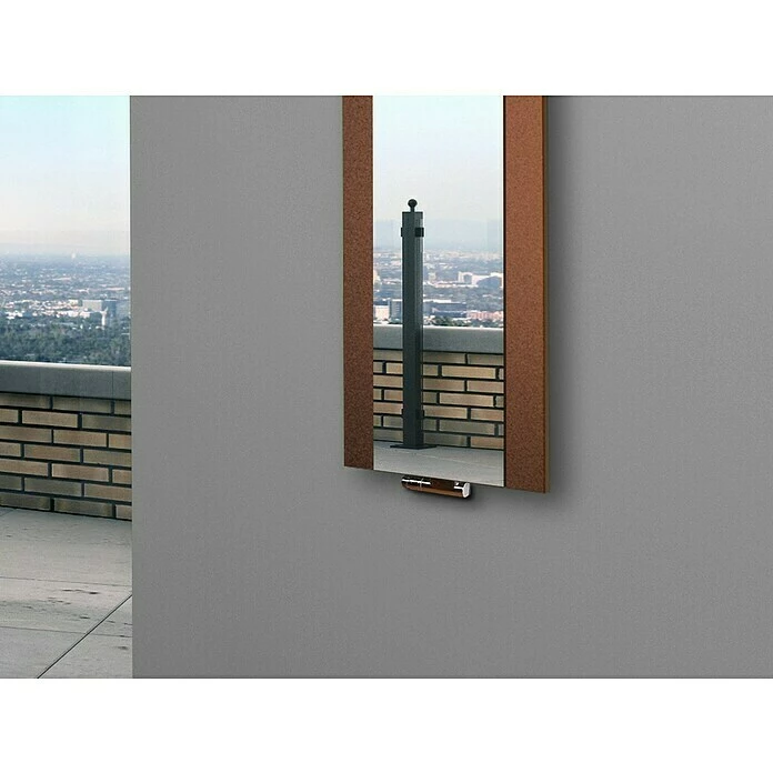 BAUHAUS Designheizkörper Singapur 47 X 120 Cm, Mit 1 Handtuchhalter (15 Mm), 799 W Bei 75/65/20 °C, Braun 7 BAUHAUS Designheizkörper Singapur 47 X 120 Cm, Mit 1 Handtuchhalter (15 Mm), 799 W Bei 75/65/20 °C, Braun – Bild 5