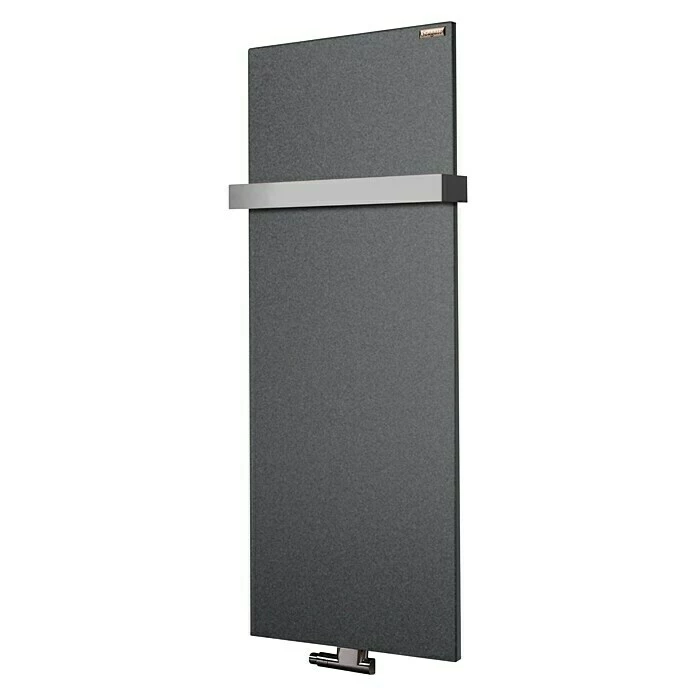 BAUHAUS Designheizkörper Manhattan 2 47 X 120 Cm, Mit 1 Handtuchhalter (50 Mm), 799 W Bei 75/65/20 °C, Moonstone-Grau 4 BAUHAUS Designheizkörper Manhattan 2 47 X 120 Cm, Mit 1 Handtuchhalter (50 Mm), 799 W Bei 75/65/20 °C, Moonstone-Grau – Bild 2