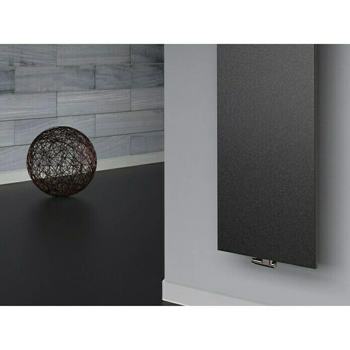 BAUHAUS Designheizkörper Manhattan 3 47 X 180 Cm, Mit 2 Handtuchhalter (50 Mm), 1.118 W Bei 75/65/20 °C, Moonstone-Grau 6 BAUHAUS Designheizkörper Manhattan 3 47 X 180 Cm, Mit 2 Handtuchhalter (50 Mm), 1.118 W Bei 75/65/20 °C, Moonstone-Grau – Bild 4