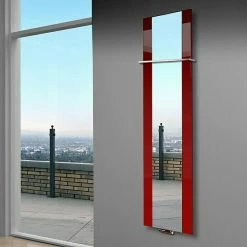 BAUHAUS Designheizkörper Singapur 47 X 180 Cm, Mit 1 Handtuchhalter (15 Mm), 1.118 W Bei 75/65/20 °C, Rot 13 BAUHAUS Designheizkörper Singapur 47 X 180 Cm, Mit 1 Handtuchhalter (15 Mm), 1.118 W Bei 75/65/20 °C, Rot -Sanitärinstallation Verkaufsladen 12 2862