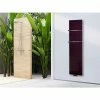 BAUHAUS Designheizkörper Montevideo 47 X 180 Cm, Mit 2 Handtuchhalter (15 Mm), 1.118 W Bei 75/65/20 °C, Purpur Violett -Sanitärinstallation Verkaufsladen 12 2903