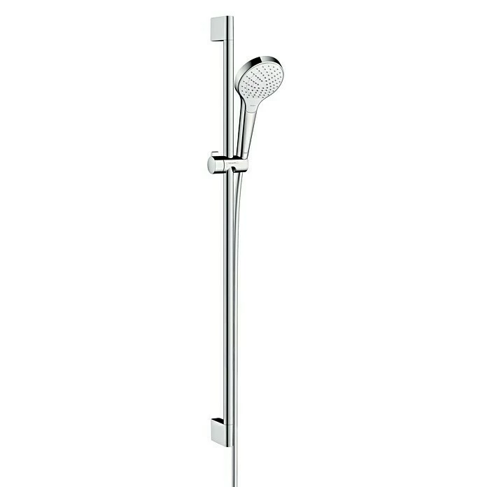 BAUHAUS Hansgrohe Brausegarnitur Croma Select S Vario Lochabstand: 91,5 Cm, Art Strahl: Rain, IntenseRain, TurboRain, Chrom/Weiß 3 BAUHAUS Hansgrohe Brausegarnitur Croma Select S Vario Lochabstand: 91,5 Cm, Art Strahl: Rain, IntenseRain, TurboRain, Chrom/Weiß