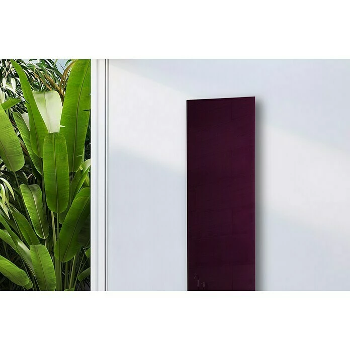 BAUHAUS Designheizkörper Montevideo 47 X 180 Cm, Ohne Handtuchhalter, 799 W Bei 75/65/20 °C, Purpur Violett 4 BAUHAUS Designheizkörper Montevideo 47 X 180 Cm, Ohne Handtuchhalter, 799 W Bei 75/65/20 °C, Purpur Violett – Bild 2