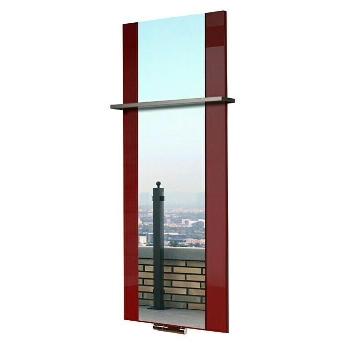 BAUHAUS Designheizkörper Singapur 47 X 120 Cm, Mit 1 Handtuchhalter (15 Mm), 799 W Bei 75/65/20 °C, Rot 4 BAUHAUS Designheizkörper Singapur 47 X 120 Cm, Mit 1 Handtuchhalter (15 Mm), 799 W Bei 75/65/20 °C, Rot – Bild 2