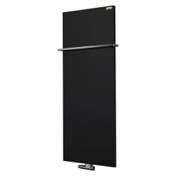 BAUHAUS Designheizkörper Manhattan 2 47 X 120 Cm, Mit 1 Handtuchhalter (15 Mm), 799 W Bei 75/65/20 °C, Schwarz -Sanitärinstallation Verkaufsladen 12 2980