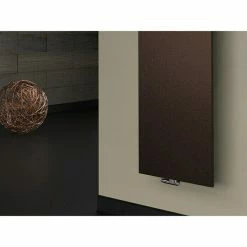 BAUHAUS Designheizkörper Manhattan 3 47 X 180 Cm, Mit 2 Handtuchhalter (50 Mm), 1.118 W Bei 75/65/20 °C, Braun -Sanitärinstallation Verkaufsladen 12 3010